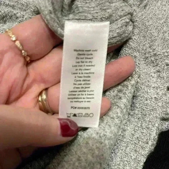 Rag & Bone The Knit Colorblock Crewneck XS - Picture 3 of 5